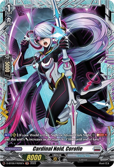 Cardinal Noid, Corofie [D Format] D-BT06/FR20EN