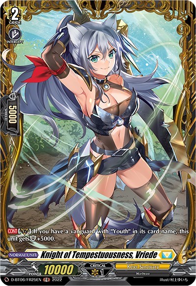 Knight of Tempestuousness, Vriede [D Format] D-BT06/FR25EN