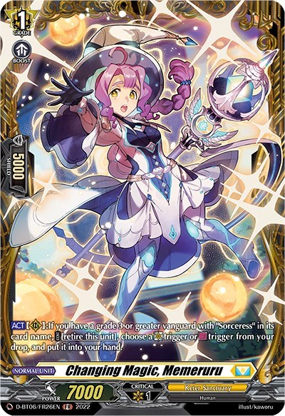 Changing Magic, Memeruru [D Format] D-BT06/FR26EN