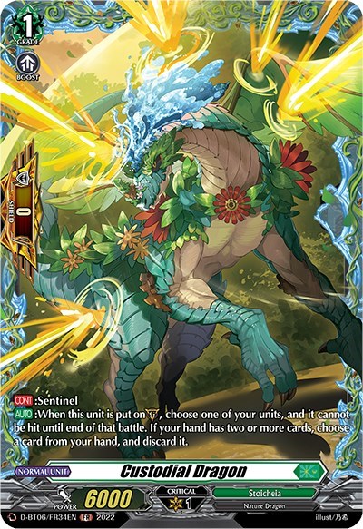 Custodial Dragon [D Format] D-BT06/FR34EN