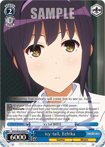 icy tail, Echika SHS/W56-E089 U
