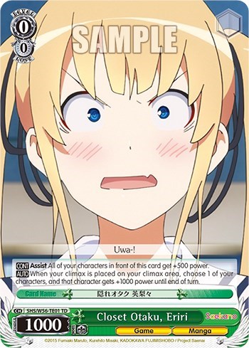 Closet Otaku, Eriri SHS/W56-TE01 TD