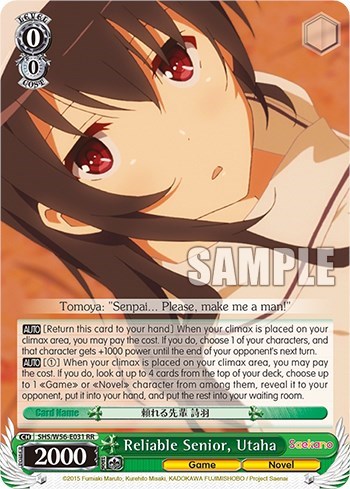 Reliable Senior, Utaha SHS/W56-E031 RR