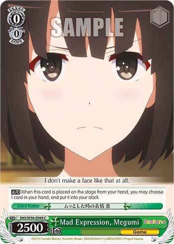 Mad Expression, Megumi SHS/W56-E048 C