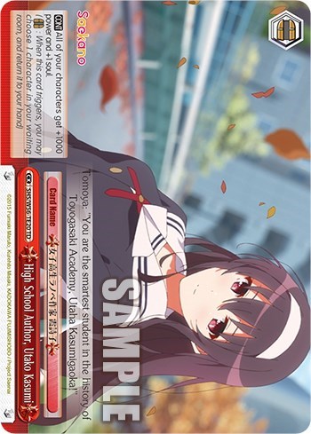 High School Author, Utako Kasumi SHS/W56-TE20 TD