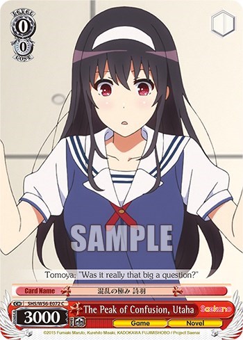 The Peak of Confusion, Utaha SHS/W56-E072 C