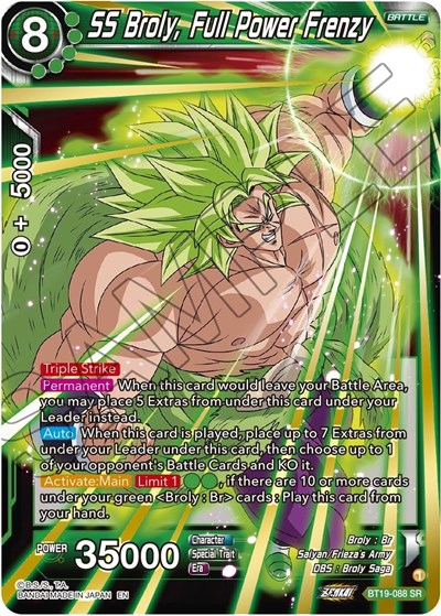 SS Broly, Full Power Frenzy BT19-088