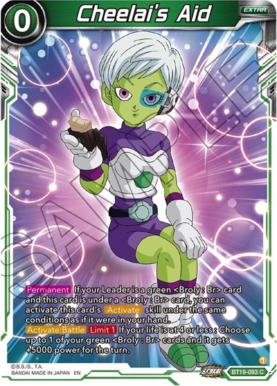 Cheelai's Aid BT19-093