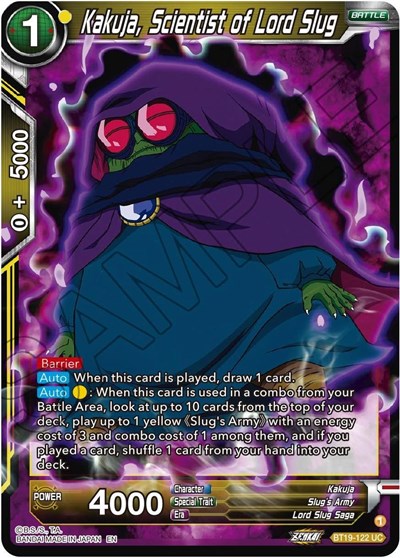 Kakuja, Scientist of Lord Slug BT19-122
