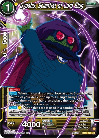 Gyoshu, Scientist of Lord Slug BT19-123