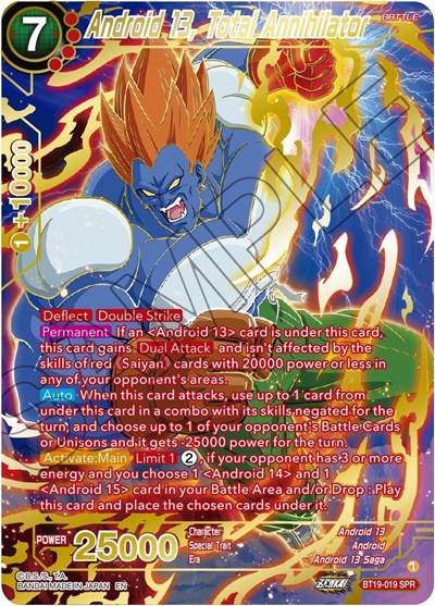 Android 13, Total Annihilator BT19-019