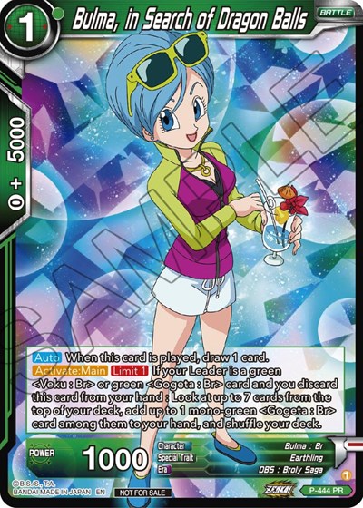Bulma, in Search of Dragon Balls