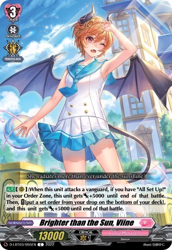 Brighter than the Sun, Viine [D Format] D-LBT03/055EN
