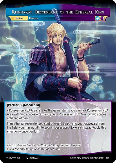 Reinhardt, Descendant of the Ethereal King TUS-078 RR