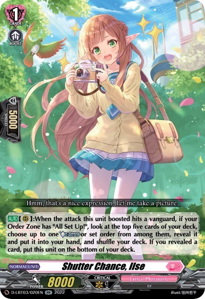 Shutter Chance, Ilse [D Format] D-LBT03/020EN