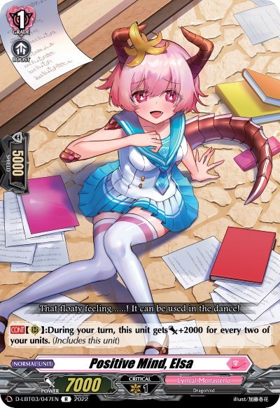 Positive Mind, Elsa [D Format] D-LBT03/047EN