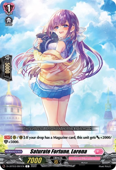Saturate Fortune, Lorena [D Format] D-LBT03/091EN