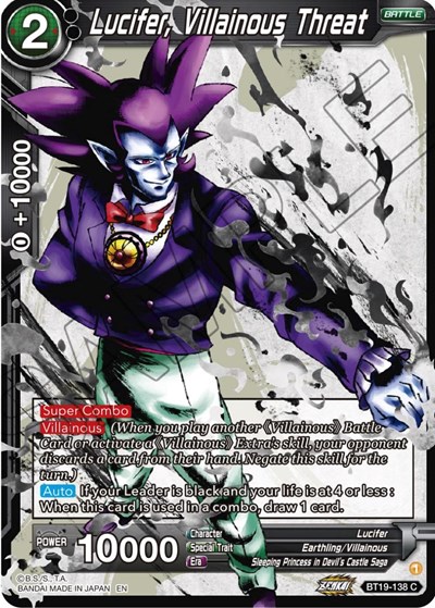 Lucifer, Villainous Threat BT19-138