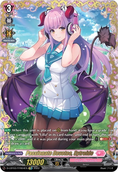Passionate Devotee, Sytreide [D Format] D-LBT03/FFR04EN