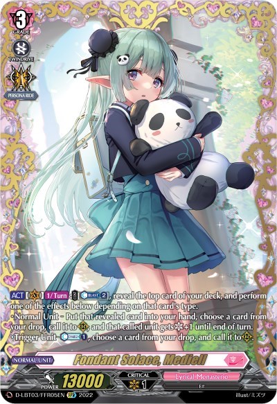 Fondant Solace, Mediell [D Format] D-LBT03/FFR05EN