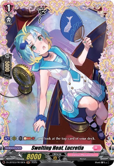 Swelting Heat, Lucretia [D Format] D-LBT03/FR19EN