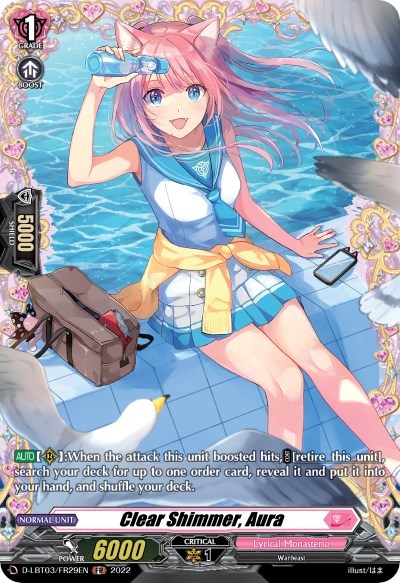 Clear Shimmer, Aura [D Format] D-LBT03/FR29EN