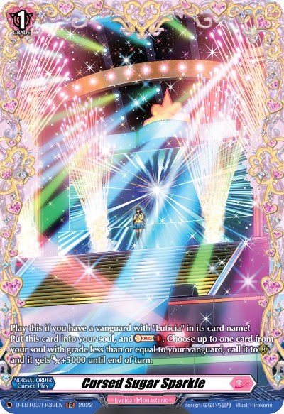 Cursed Sugar Sparkle [D Format] D-LBT03/FR39EN