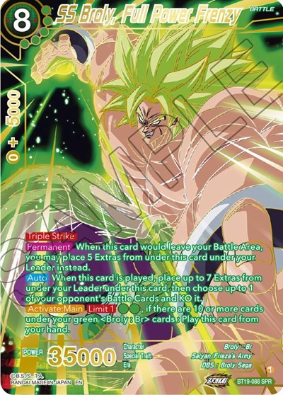 SS Broly, Full Power Frenzy BT19-088