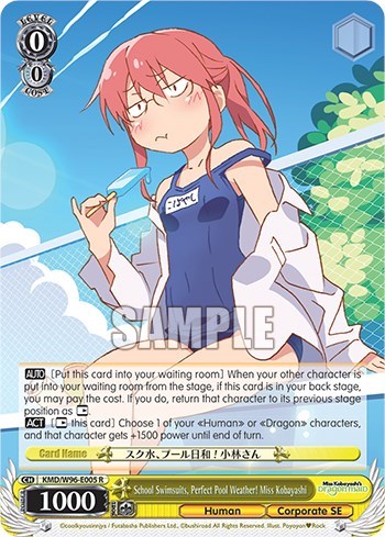 School Swimsuits, Perfect Pool Weather! Miss Kobayashi KMD/W96-E005 R