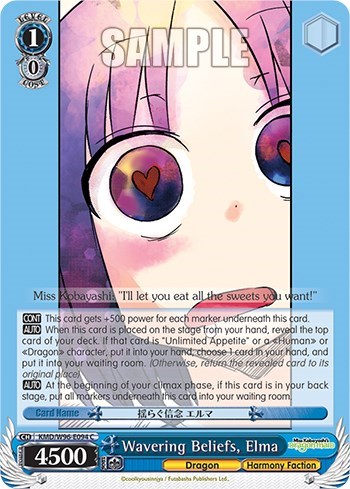 Wavering Beliefs, Elma KMD/W96-E094 C
