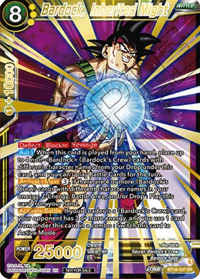 Bardock, Inherited Might BT18-107