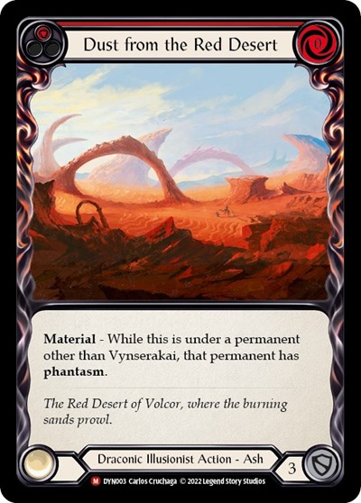Dust from the Red Desert 