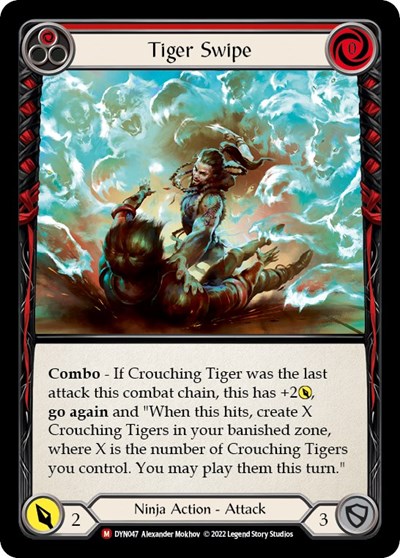 Tiger Swipe 