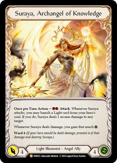 Invoke Suraya // Suraya, Archangel of Knowledge 