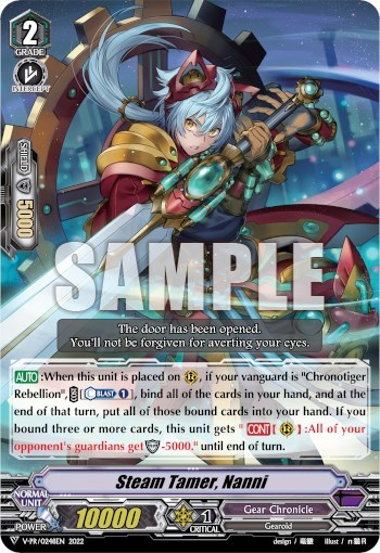 Steam Tamer, Nanni [V Format] V-PR/0248EN