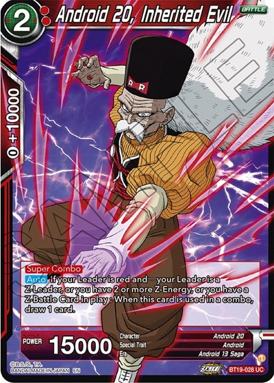 Android 20, Inherited Evil BT19-028