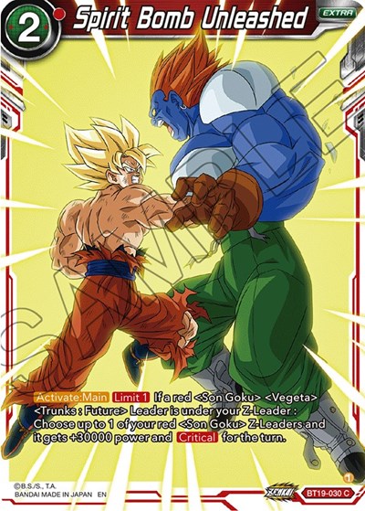 Spirit Bomb Unleashed BT19-030