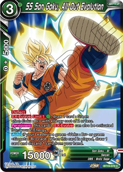 SS Son Goku, All-Out Evolution BT19-078