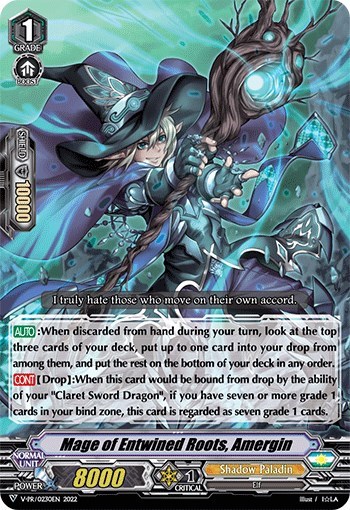 Mage of Entwined Roots, Amergin [V Format] V-PR0230EN