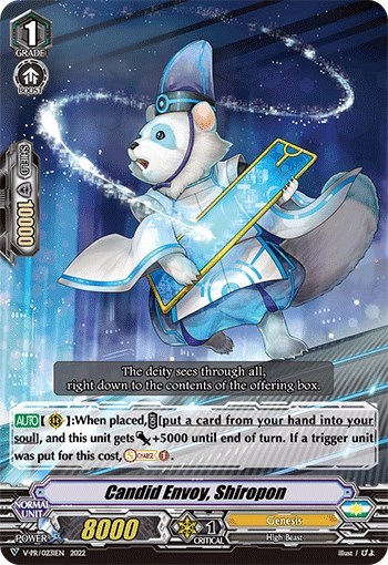 Candid Envoy, Shiropon [V Format] 