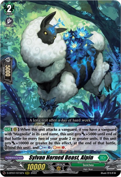 Sylvan Horned Beast, Alpin [D Format] D-BT07/015EN