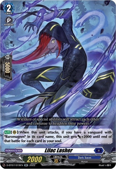 Lilac Lasher [D Format] D-BT07/019EN