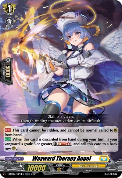 Wayward Therapy Angel [D Format] D-BT07/026EN