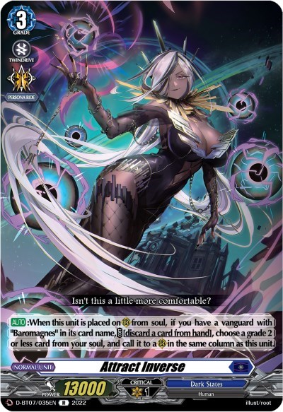 Attract Inverse [D Format] D-BT07/035EN