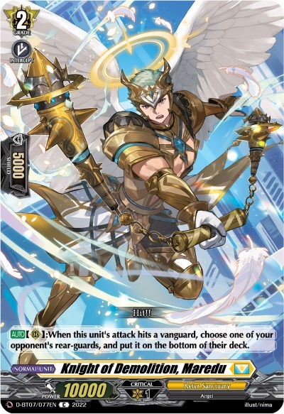 Knight of Demolition, Maredu [D Format] D-BT07/077EN