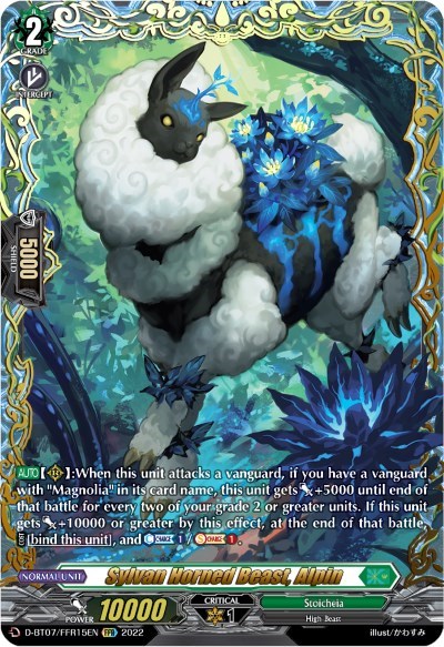 Sylvan Horned Beast, Alpin [D Format] D-BT07/FFR15EN