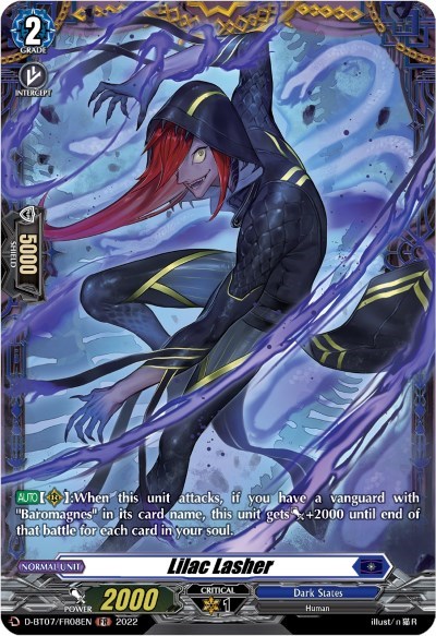 Lilac Lasher [D Format] D-BT07/FR08EN