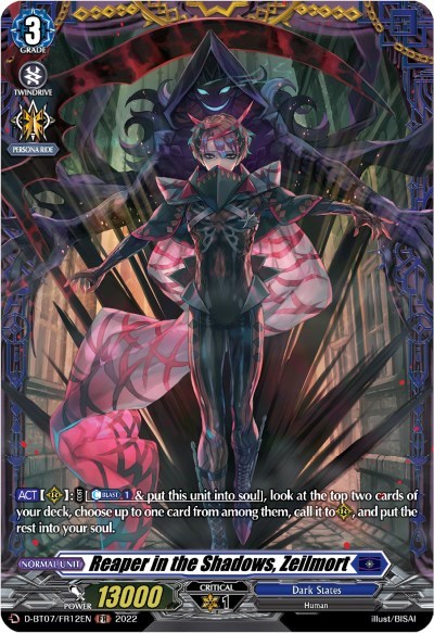 Reaper in the Shadows, Zeilmort [D Format] D-BT07/FR12EN