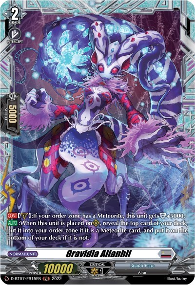 Gravidia Allanhil [D Format] D-BT07/FR15EN