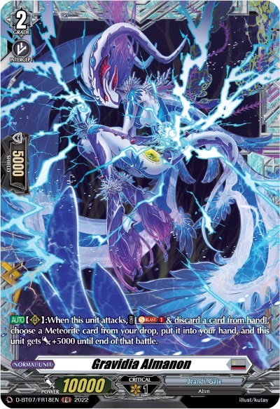 Gravidia Almanon [D Format] D-BT07/FR18EN